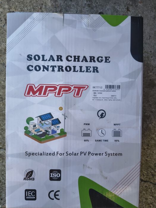 controler incarcare panoruri solare