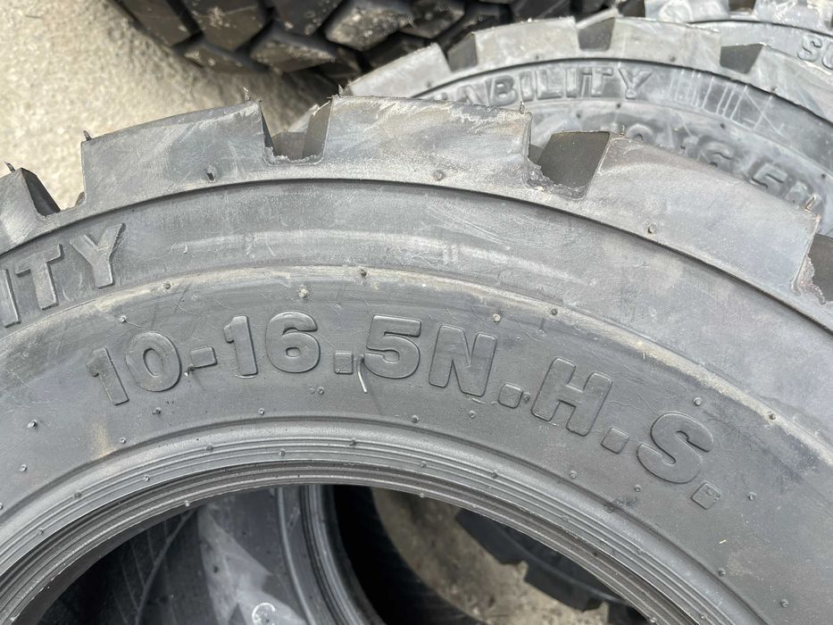 Anvelope noi de bobcat cu garantie 10-16.5 12PR Cauciucuri industriale