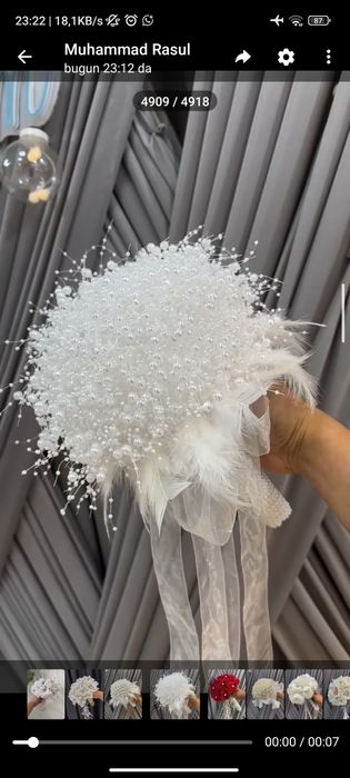 Свадебные цветы для невесты