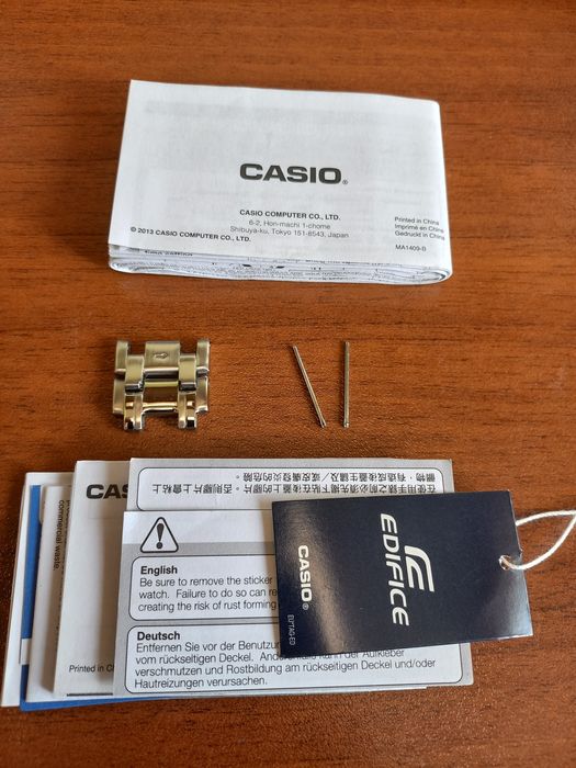 Часовник casio edifice