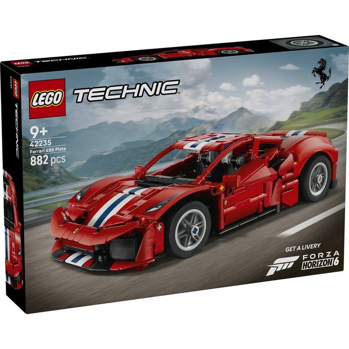 Lego 42235 Кола Ferrari 488 Pista Lego Technic