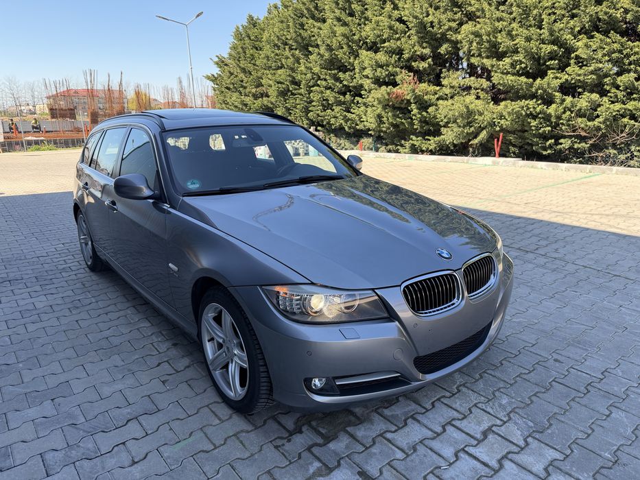 Interior complet cu incalzire bmw 320 d xdrive, interior confort, scaun volan plansa bord airbag, bancheta plafon interior M pack negru