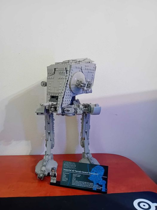 LEGO Star Wars AT-ST Walker (75417) original si complet, 1513 piese (cutie+instructiuni+piese de rezerva)