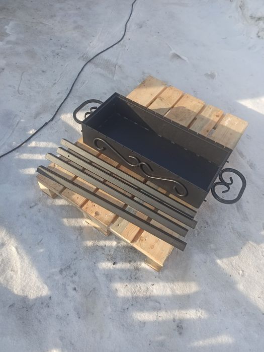 Мангал новый разборный
