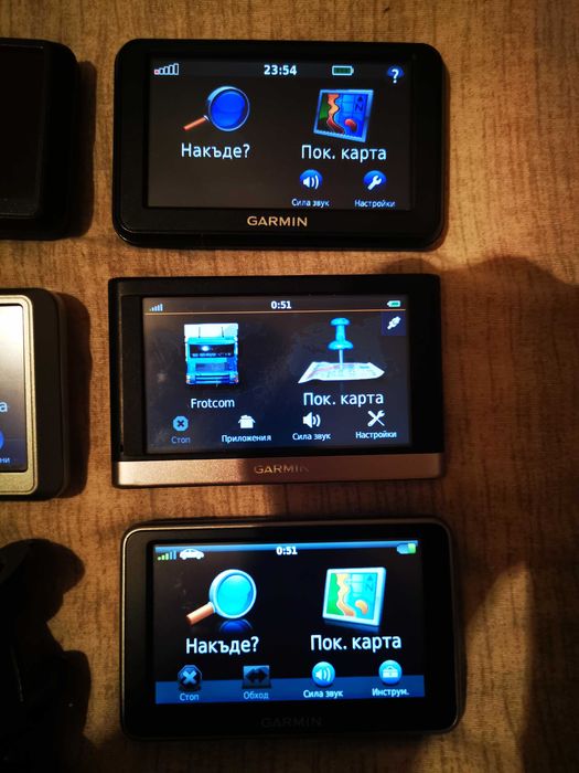 Навигация за кола камион Garmin - Frotcom , TIR