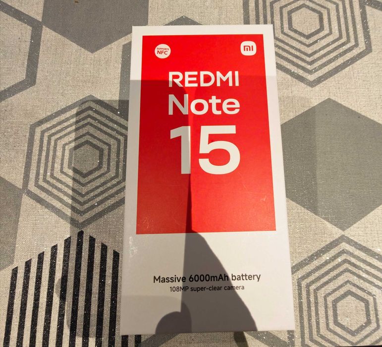 Xiaomi redmi note 15 128 gb 2г. гаранция