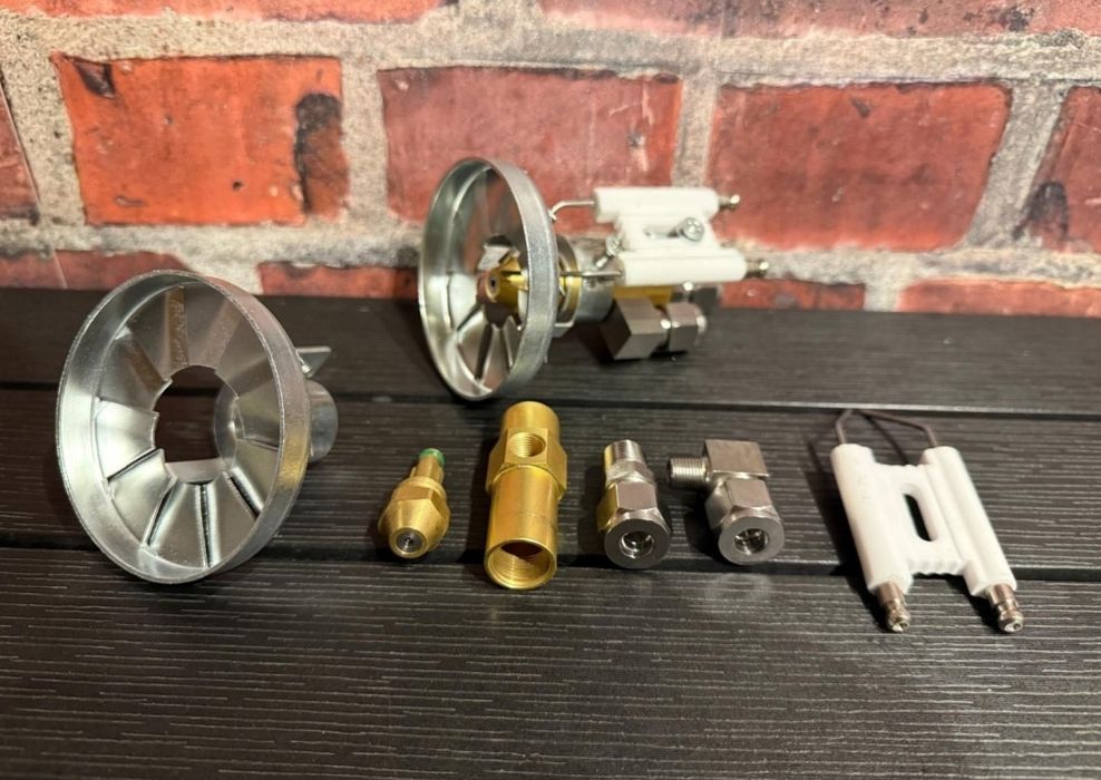 Kit arzator ulei ars duza diuza ulei ars portdiuza deflector aer electrozi aprindere