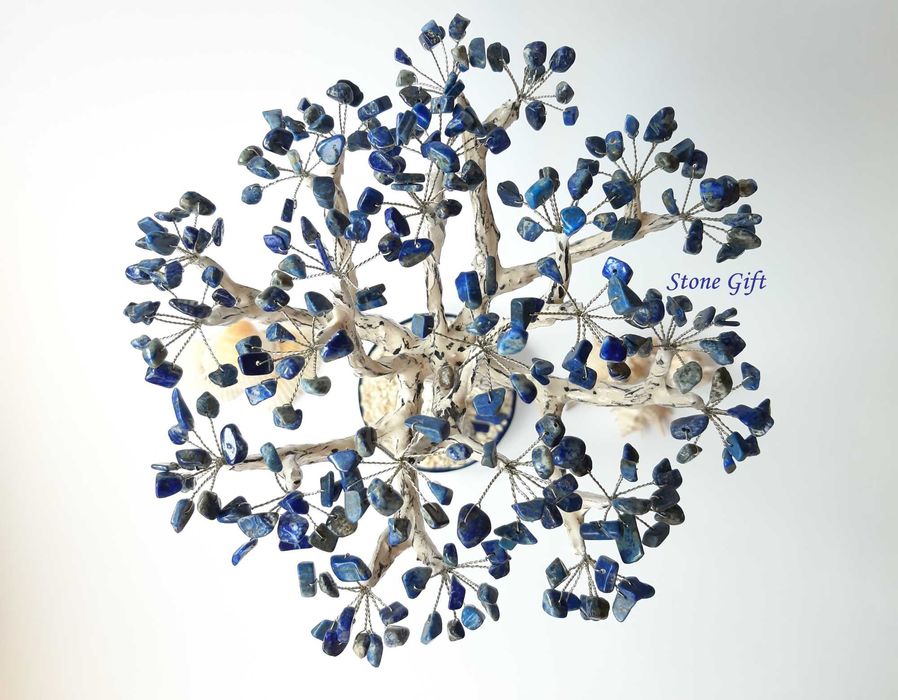 Дръвче Лазурит Лапис, Подарък Рожден ден, Подарък Кумове, Годишнина