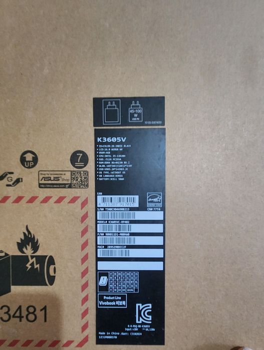 Asus vivobook 16x