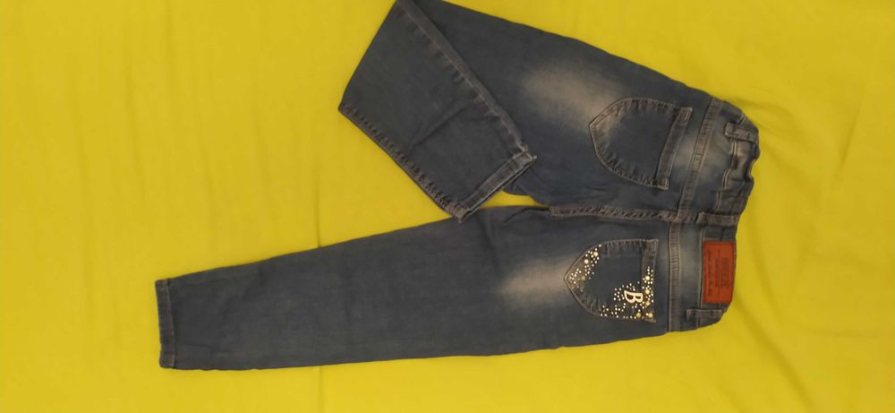 Дънки за момиче, като нови- лот 4 броя