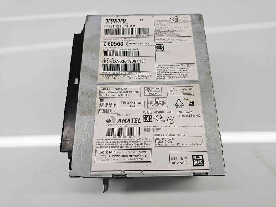 Unitate multimedia Volvo V60 [Fabr 2010-2018] 31421873AA