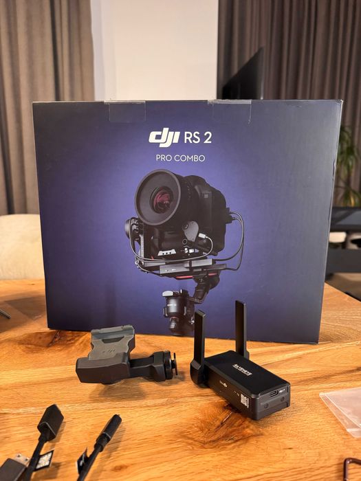 DJI Ronin RS 2 Pro Combo Stabilizator Gimbal - focus zoom Raven eye