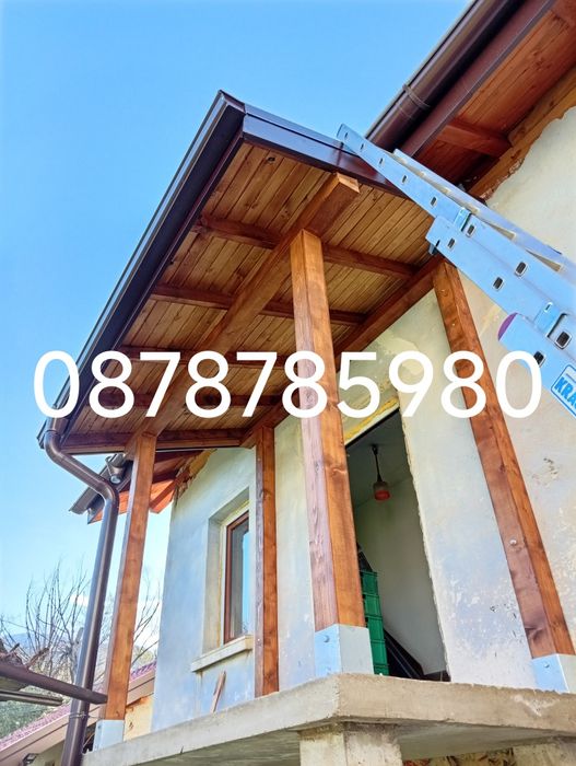 Дървени навеси Беседки Тераси Летни кухни