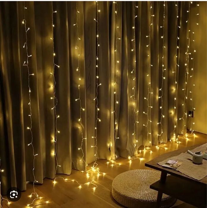 Гиплянда штора 3х3