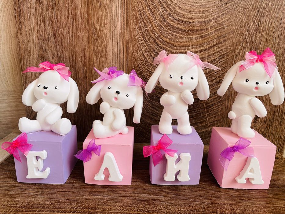 Кубчета с име подгодящи за подарък за погача оли рожден ден