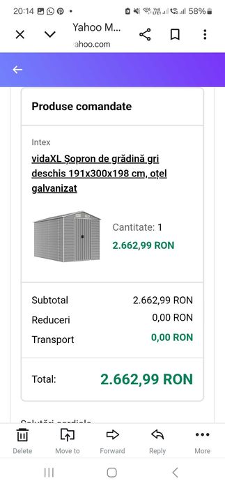 Magazie depozitare stare noua