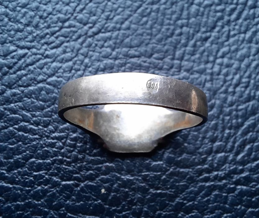 Стар винтидж сребърен пръстен - унисекс,ръчна изработка!