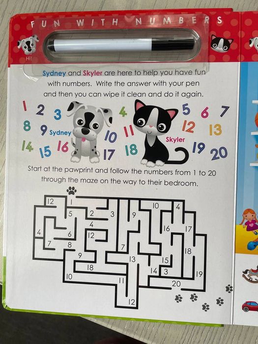 Книга обучающая счет на английском языке