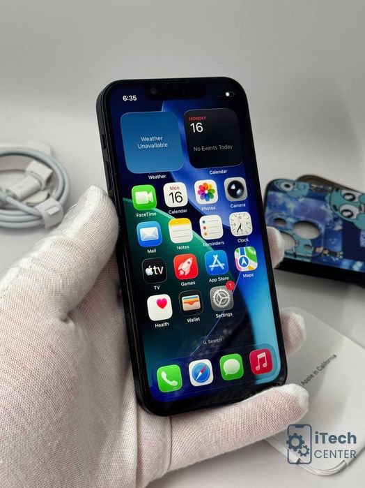 iPhone 13 mini, 256GB, Midnight, 100% батерия, КАТО НОВ, ГАРАНЦИЯ!