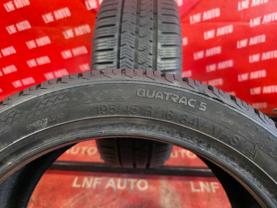 Anvelope VARA IARNA - 195/45/16 - VREDESTEIN - 7.43 MM - DOT 2019 !