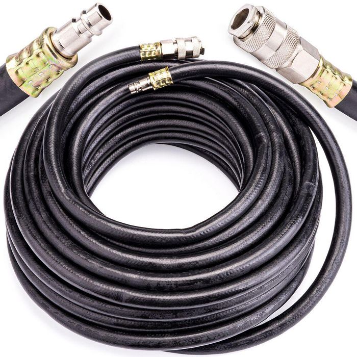 Furtun pneumatic pentru aer comprimat, lungime 20 metri, 20 bari, 10 x