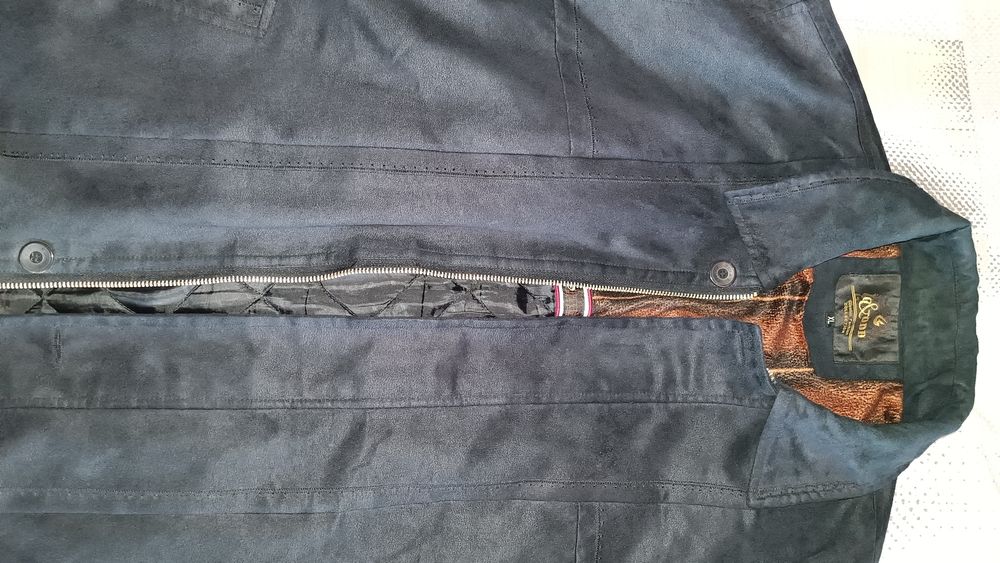 Мъжко палто XL от велур