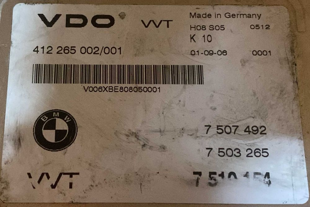 Calculator Cutie de Viteze Automata BMW 7510154