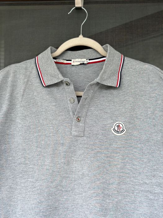 Мъжка поло тениска Moncler (Slim Fit) - размер М, Отлично състояние