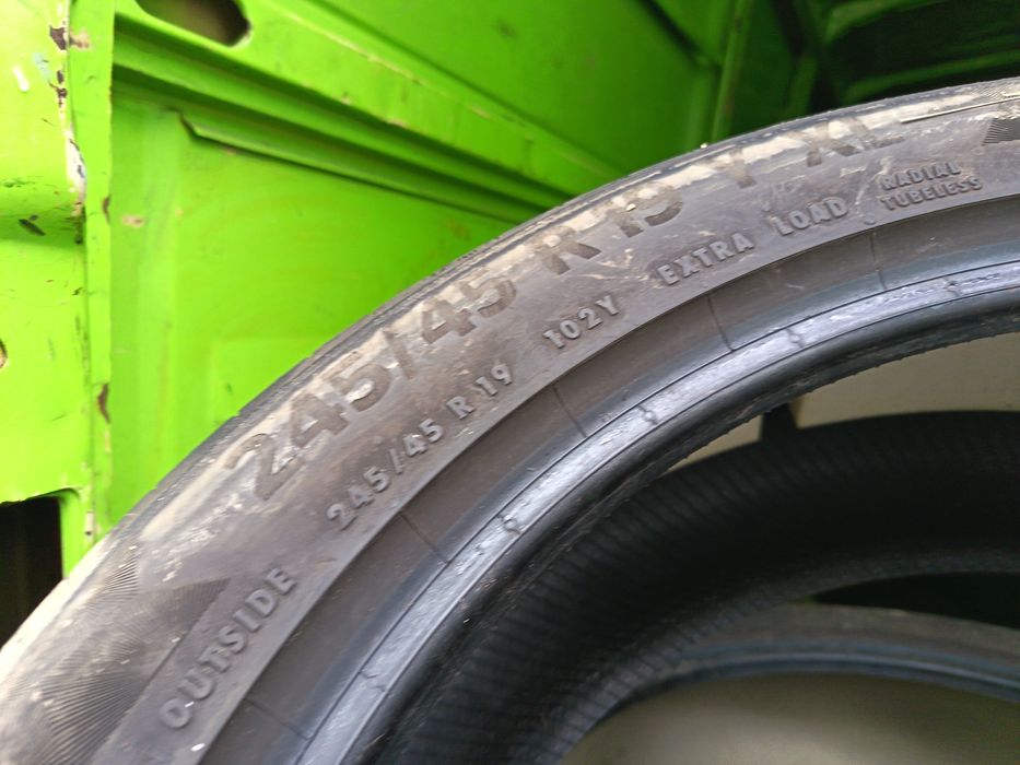 Anvelope vara 245 45 19 continental 2024 6.9mm