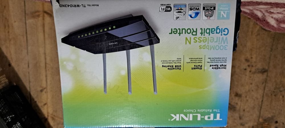 Router TP-Link Gigabit TL-WR1043ND