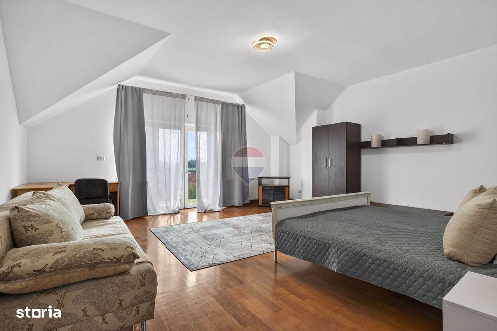 Casă 5 dormitoare si teren 725 mp de închiriat în zona Gradiste