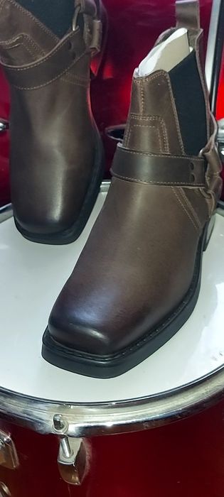 Cizme Harley din piele naturală