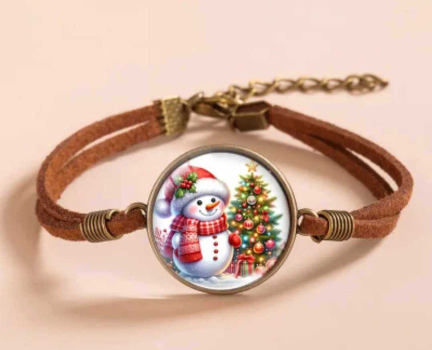 Дамски и мъжки гривни от PU кожа, различни видове,колиета с бухал