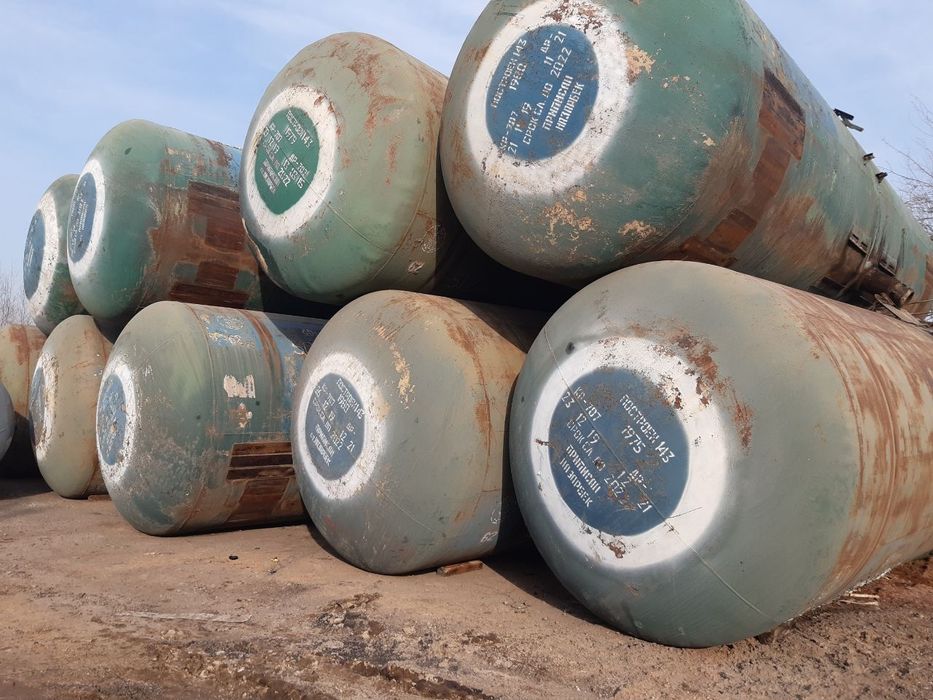 Вагонные цистерны б/у 75 тонн.