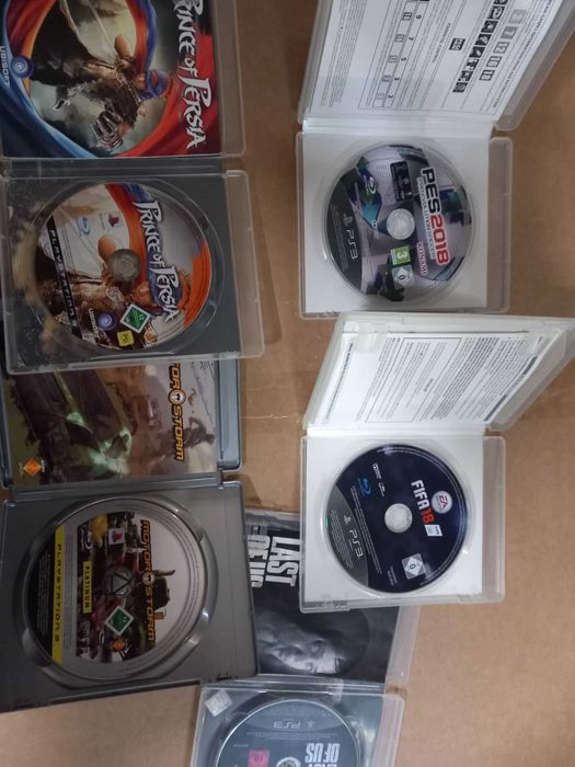 PS3 fifa 18/motorstorm/pes 2018