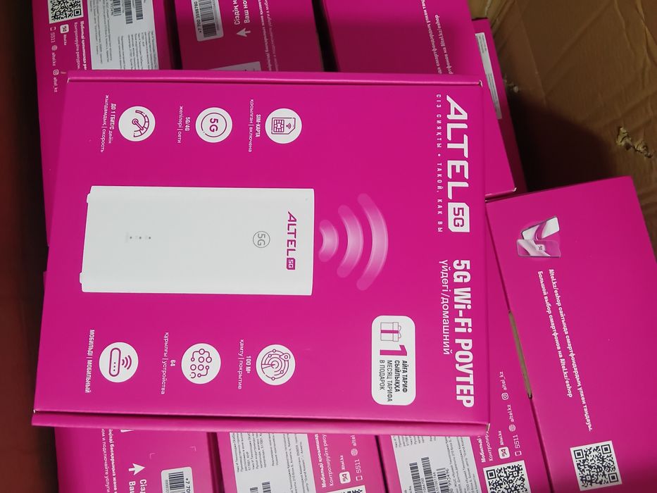 Новый!!! 5G+4G алтел теле2 роутер модем