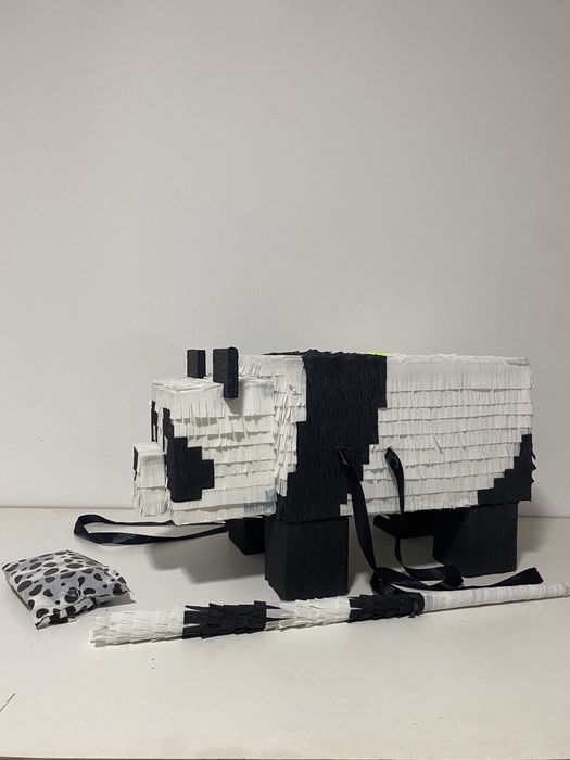 Пиньята панда из майнкрафт