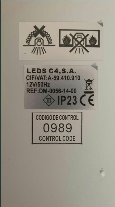 Spot pentru 4 led-uri