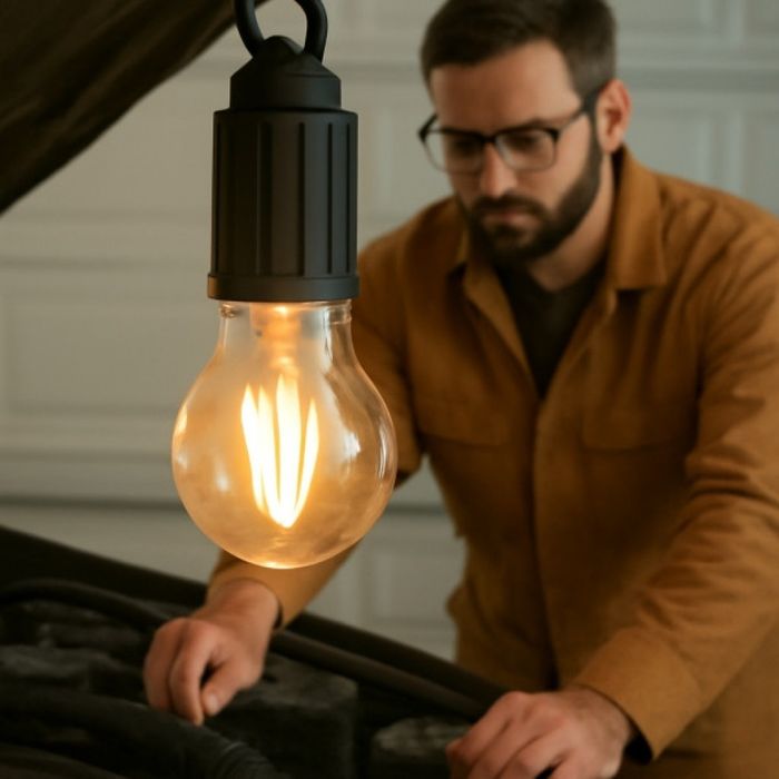 Комплект 2 броя преносими LED лампи с USB-C зареждане, 2700K топла све