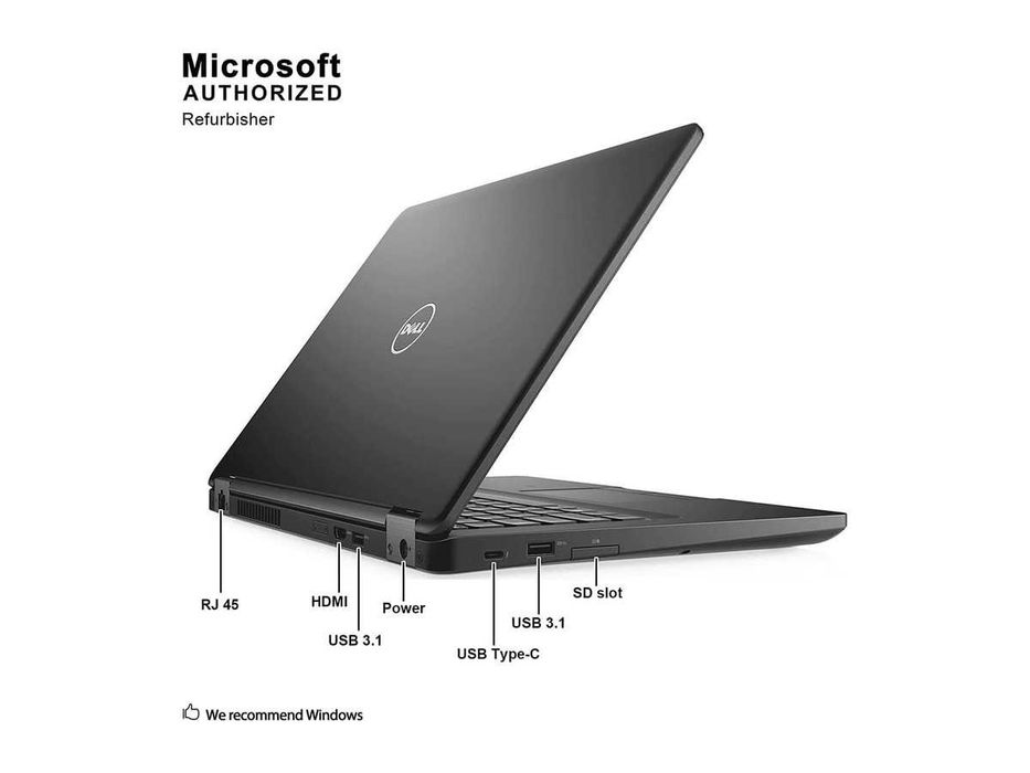 Лаптоп DELL 5480 I5-7440HQ 8GB 256GB SSD NVME с до 24 МЕСЕЦА ГАРАНЦИЯ и Windows 11 PRO