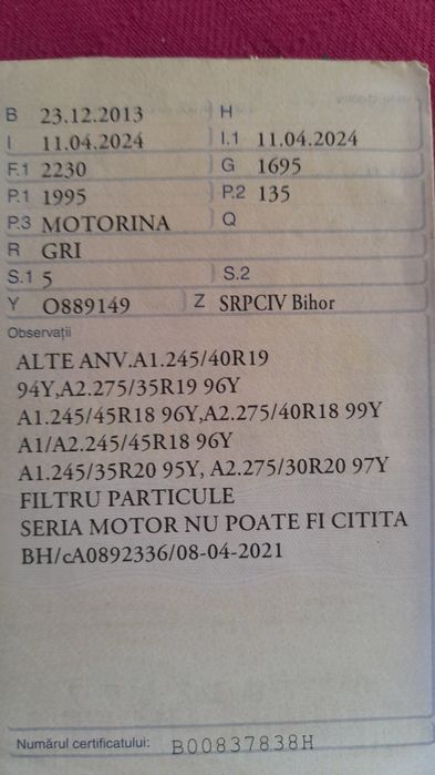 Vând/schimb Bmw f10, an fabricație2013