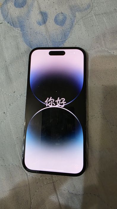 Iphone 14 pro black space-128gb