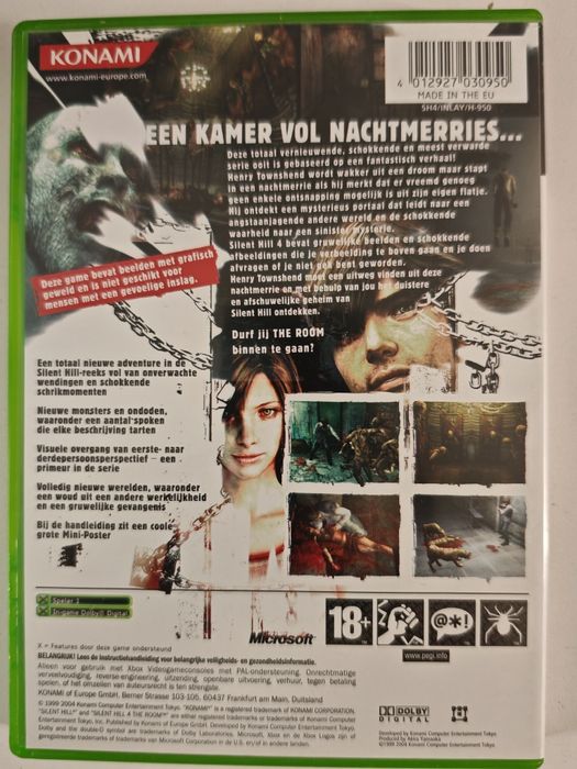 Silent Hill 4 The Room Xbox clasic