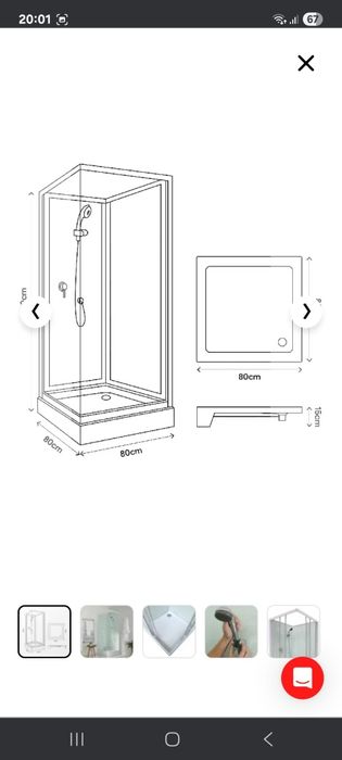 Cabina dus noua
Se vinde cabina de duș perfectă pentr