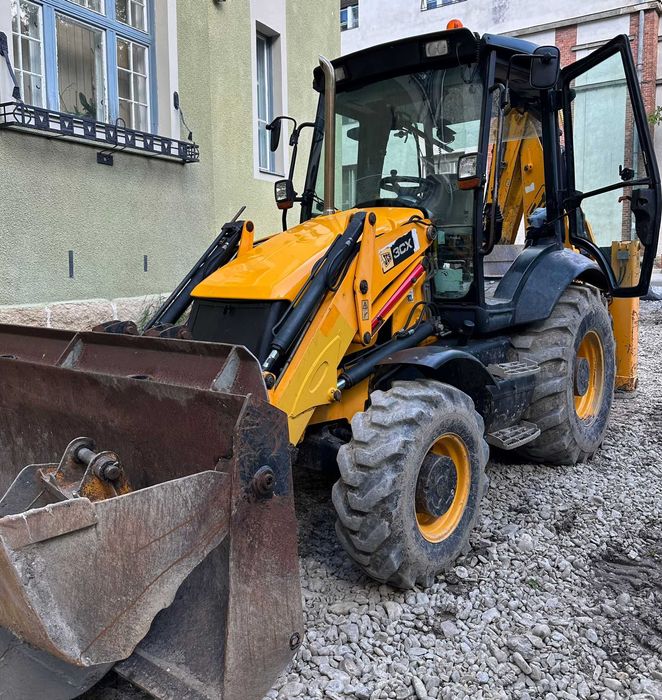 Buldoexcavator JCB 3cx 2010 joystick