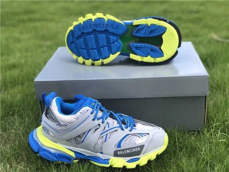 Balenciaga Track Sneaker "Grey/Blue/Yellow"