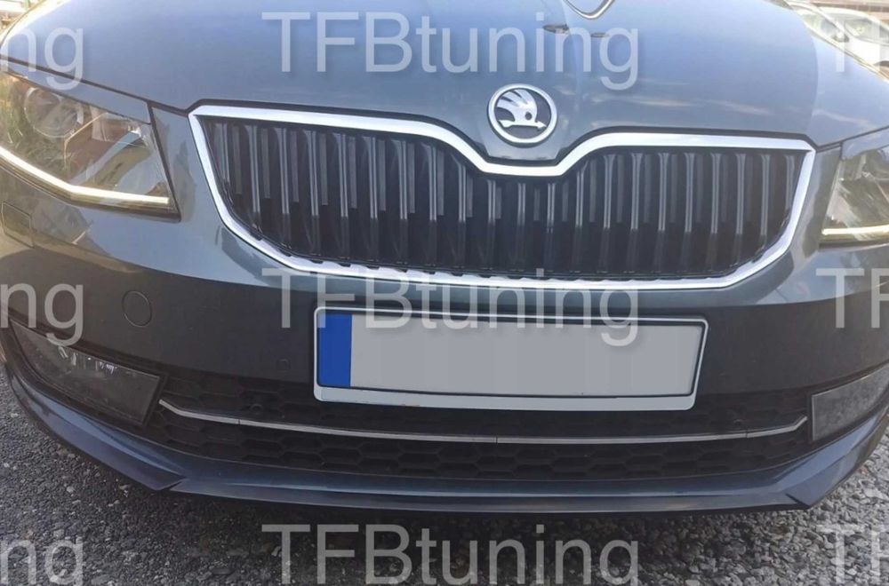 Prelungire bara fata fusta spoiler lip SKODA Octavia 3 2012-2016