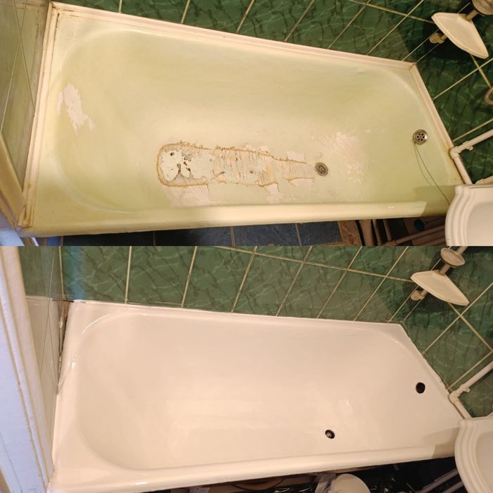 Реставрация ванн : обновление эмали