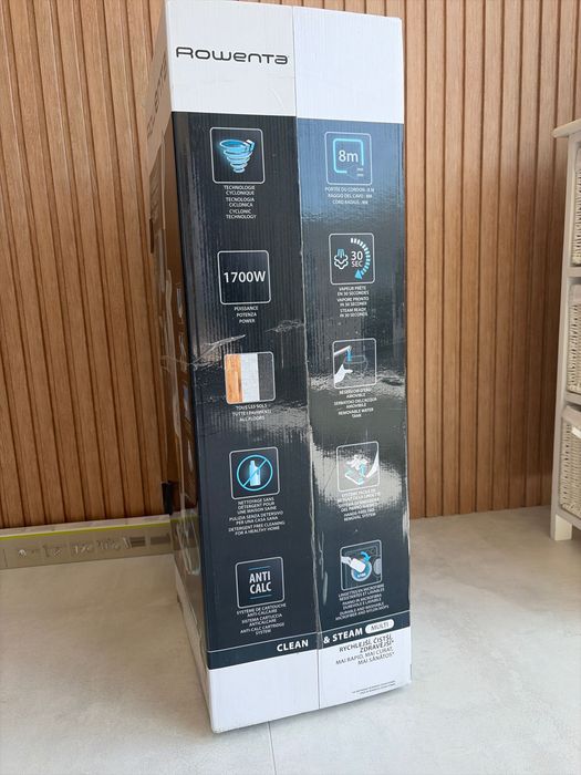 Rowenta Clean & Steam Multi RY8561WH — вертикална прахосмукачка + парочистачка 3 в 1.