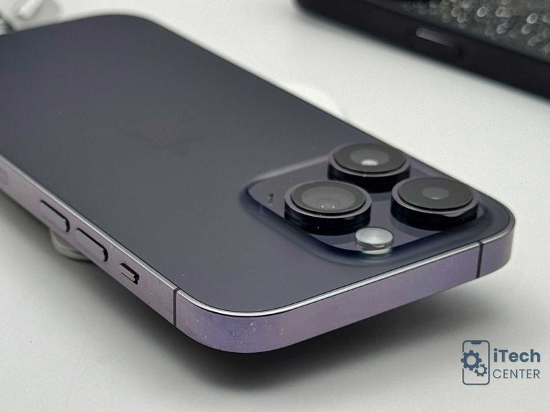 iPhone 14 Pro, 128GB, Purple, 100% батерия, КАТО НОВ, 1г. ГАРАНЦИЯ!